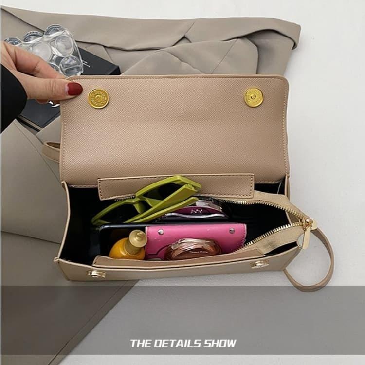 Lock Small Square Bag Women's Shoulder Handbag