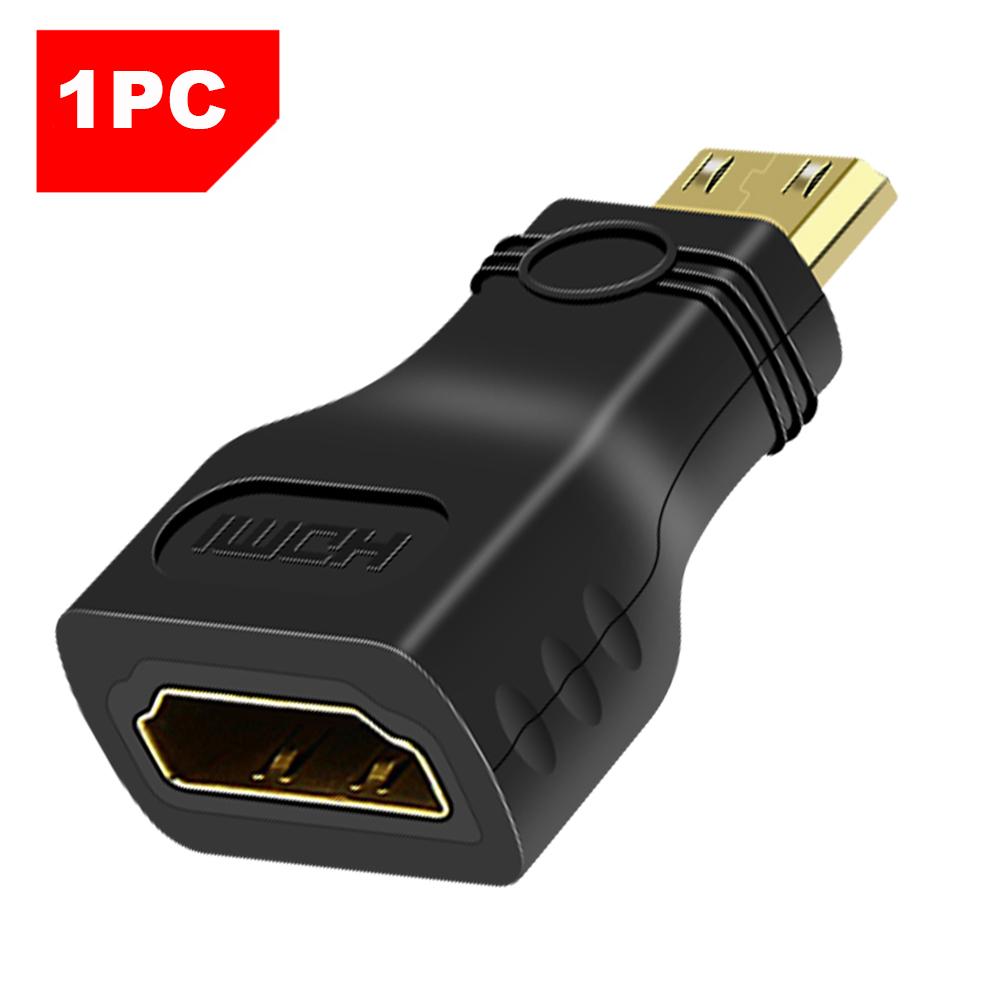 

MINI HDMI MALE TO HDMI A FEMALE АДАПТЕР преобразователь HDMI в MINI HDMI Adatper 1080 P 2K 4K ДЛЯ MINI PC HDTV HD CAMERA 5504 1PC