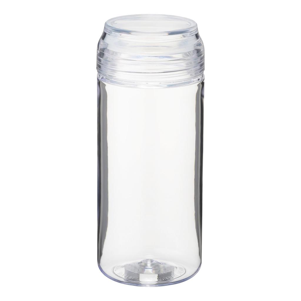 Thermo Mug Plastic Water Bottle, ALLDAY LIGHT, 420ml, Clear, AL24-42