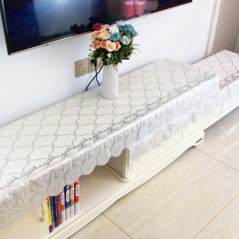 Waterproof, Oil-Proof And Anti-Scalding Coffee Table Tablecloth Leave-In Rectangular Table And Chair Dining Table Household Living Room Light Luxury