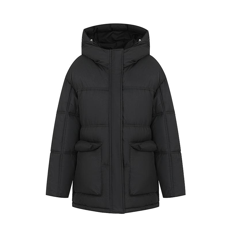 2025 Winter New Cotton-padded Clothes Hooded Women's Versatile Fashion Loose Cotton-padded Clothes Foreign-style Cotton-padded Jackets