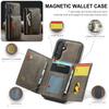 DG.MING M5 Series For Samsung Galaxy S26 Case Detachable Magnetic Leather Phone Cover with Card Slots