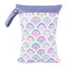 Cross-border Recycled Fabric Double Pocket Waterproof Wet/Dry Mother & Baby Bag