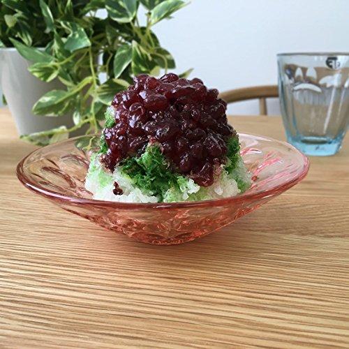 Aderia (ADERIA) Mittlere Schalen, Korallenrosa, Maximal 15 cm x 4,5 cm hoch, Suigetsu Dessertschalen, 3er-Set, Hergestellt in Japan, F-70384