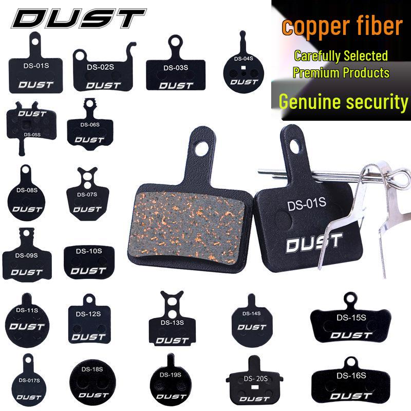 DUST Semi-Metallic Resin Disc Brake Pads for M446 E3 M355 Mountain Bikes