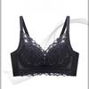 Summer Breathable Bra Women's Hole Cup Adjustable Lace Bra Gathered and Gathered Accessory Bra No Steel Ring Bra