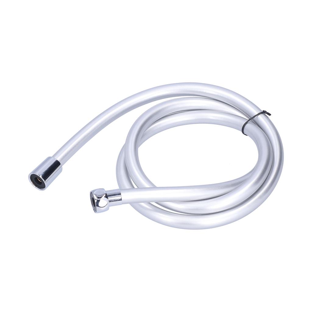 PVC Sprchová hadice 1,5 m Hadice ke sprchové hlavici Hadice k ohřívači vody Hladká Proti výbuchu Stříbrná do koupelny