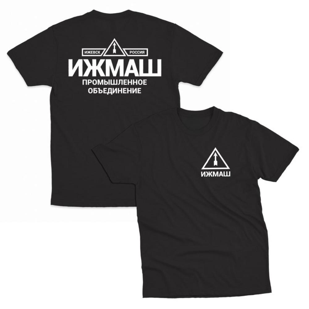 Izhmash Industrial Association Izhevsk Russia AK Factory Tees Breathable Camisetas Nostalgia Retro Street Fashion Tops