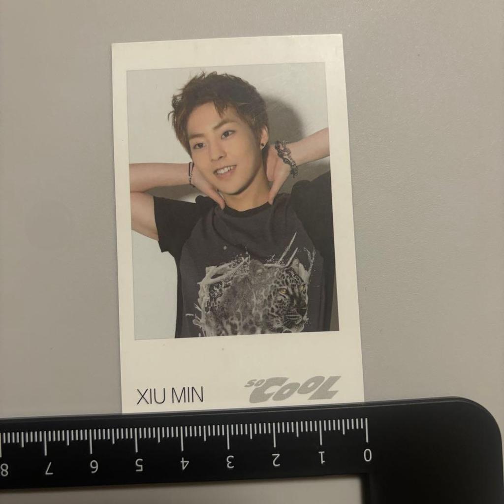 [USED] exo xiumin trading card so cool cbx xiumin exo