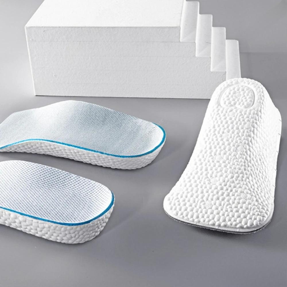 Height Increase Insoles Men Women Shoes Flat Feet Arch Support Orthopedic Insoles Sneakers Heel Lift Curve Fitting Shoe Pads