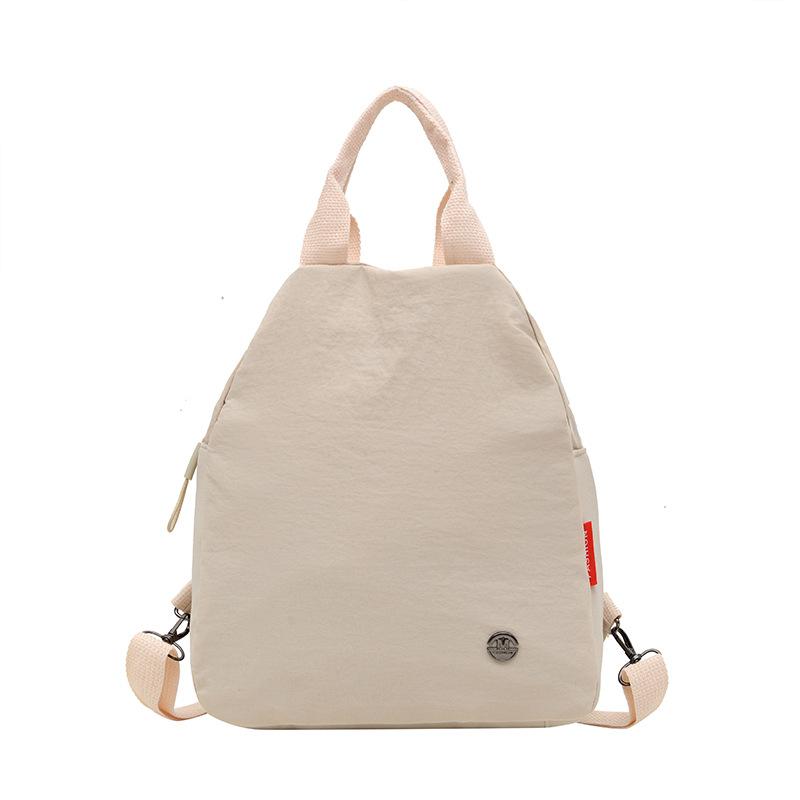 Schoolbag1011 Summer New Large-capacity Commuter Small Backpack Shoulder Handbag Women's Lightweight Cloth Backpack