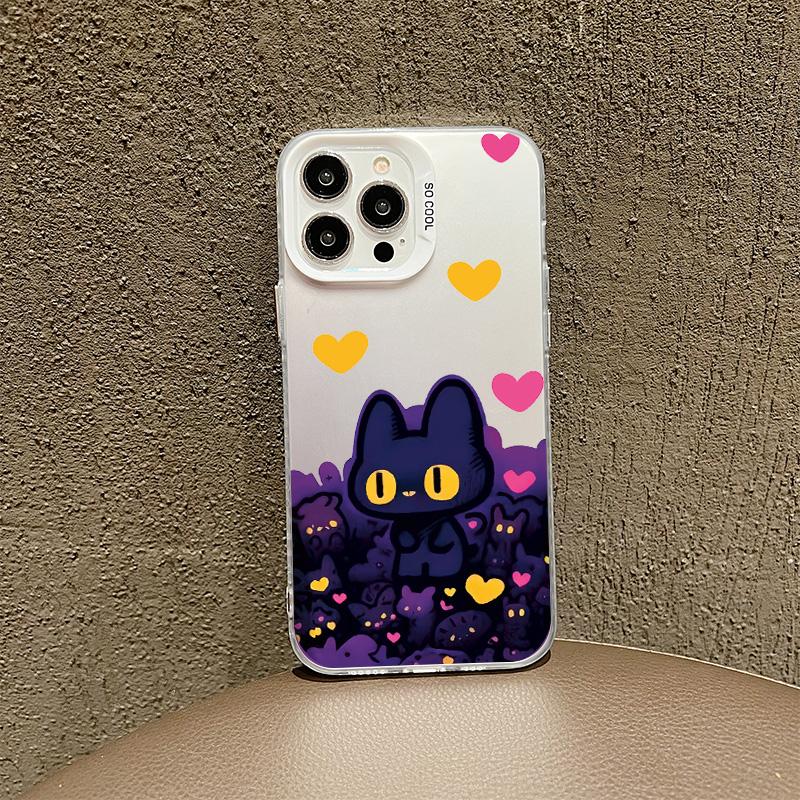 Silikonhülle für Vivo Y22 Y33S Y29 Y27 Y28 iPhone 17 16 15 14 13 12 11 Samsung A06 A16 A26 A36 A56 Abdeckung DIY Bemalt Cartoon Stoßfestes Handy-Stoßfänger