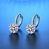 925 Sterling Silver Stud Earrings zircon For Women Fashion Exquisite Student Girlfriend Jewelry AccessoriesGood product