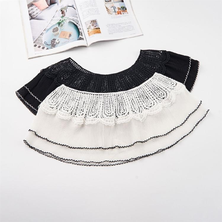 Multiuse Lace Shawl for Formal Occasion All Matching Casual Wear Shoulder Wrap Decorative Collar Shawl for Cheongsam