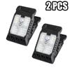 1-6 Stück LED-Clip-Solarleuchten für den Außenbereich, wasserdichte LEDs, Bewegungssensorleuchten, 3 Modi, 3 Montagearten, Solare Sicherheitsbeleuchtung für Zaun, Garage