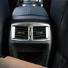 Car Sticker for Peugeot 3008 2014-2016 Rear AC Outlet Cover Center Armrest Box Air Conditioning Vent Trim ABS Chrome Accessories
