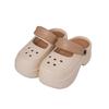 New Summer Hole Shoes Women's Outdoor Home Leisure Fashion Thickened Non-slip Wear-resistant Eva Slippers Sandals