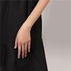 925 Sterling Silver 14k Gold Plated Bracelet Micro Set Zircon Exquisite Bow Bracelet for Women Temperament Jewelry Gift