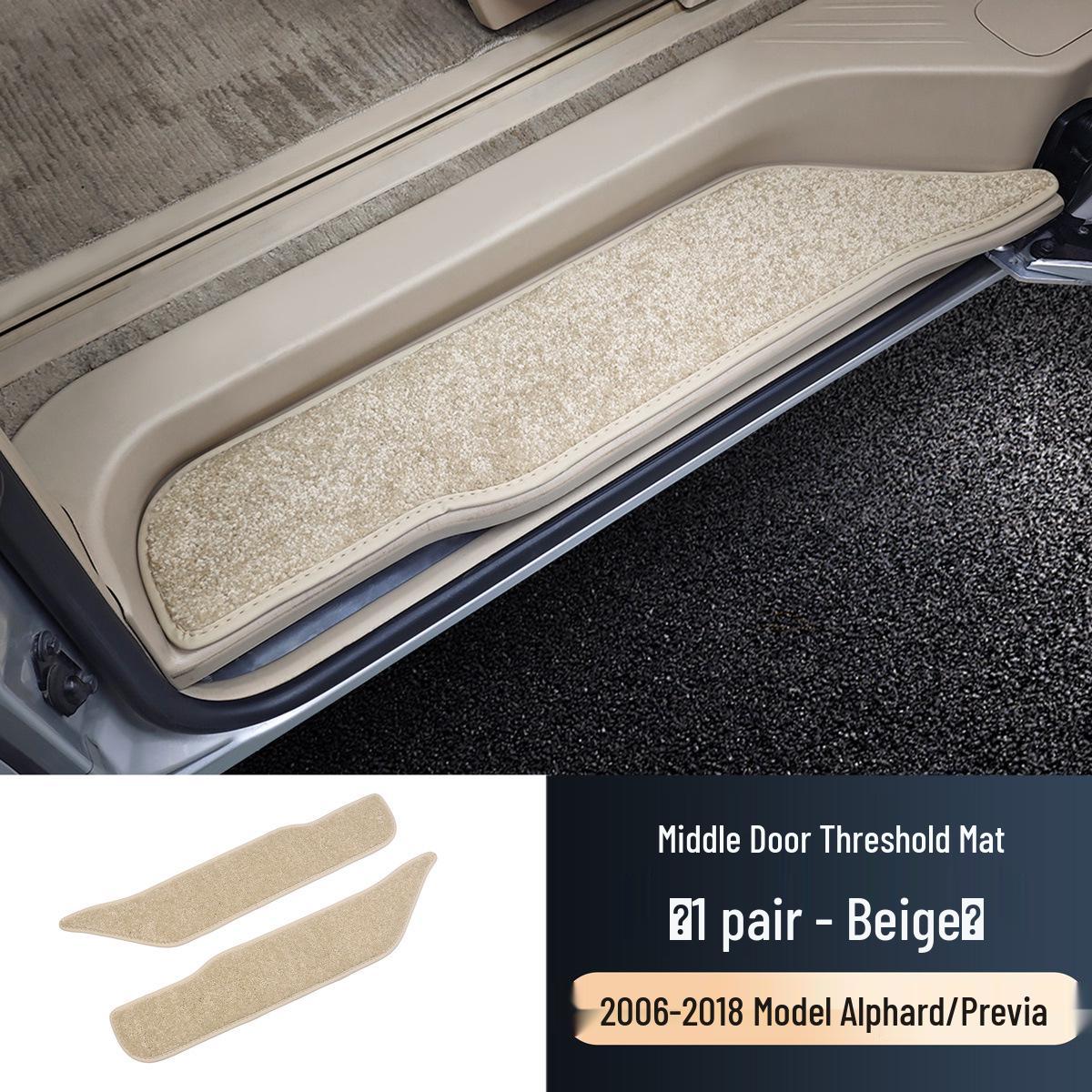 

Compatible Toyota Alphard/Previa Welcome Pedal and Protection Mats - Cross-Border Specialty Car Interior
