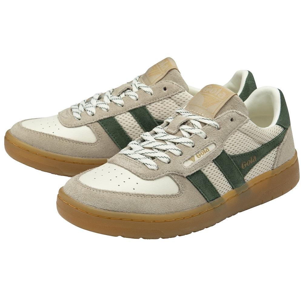 Gola Hawk 83 Sneakers leather textile white