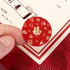 Gift Packaging Chinese Fu Blessing Sticker Round Sealing Sticker  Scrapbook