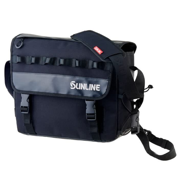 SUNLINE Greedy Messenger Bag Approximately 10 Liters x D12cm x SFB-1003 Black, (W35cm H27cm)