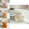 Adorable Teddy Plush Keychain With Pp Cotton Filling And Soft Yutu Fur Material