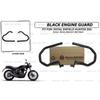 Black Octagon Engine Guard "Pair For Royal Enfield Hunter 350"