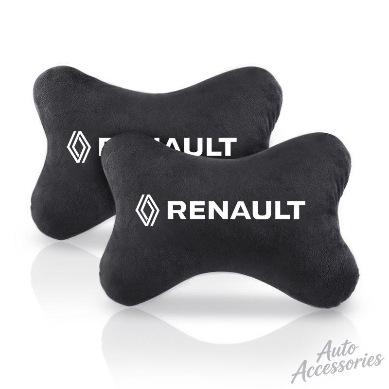 Car Seat Headrest Rest Neck Pillow Cushion Seat Belt Shoulder Pad For Renault Clio Sandero Captur Megane 4 E-tech Scenic Austral A19