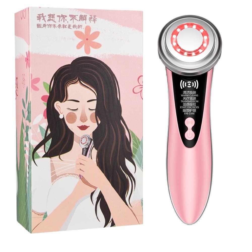 Beauty Instrument Household Introducer Export Face Wash Instrument Cleanser Photon Rejuvenator Color Light Firming Instrument