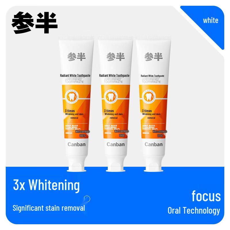 

Cansen Luminous White Fluoride Toothpaste