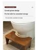 Children's Bamboo Toilet Footstool & Squat Assistance Pedal