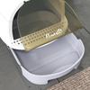 Enclosed Cat Litter Box W/ Pull-Out Drawer, Scoop, Deodorising Bags for Odour Control, Privacy, Portable, Easy To Clean