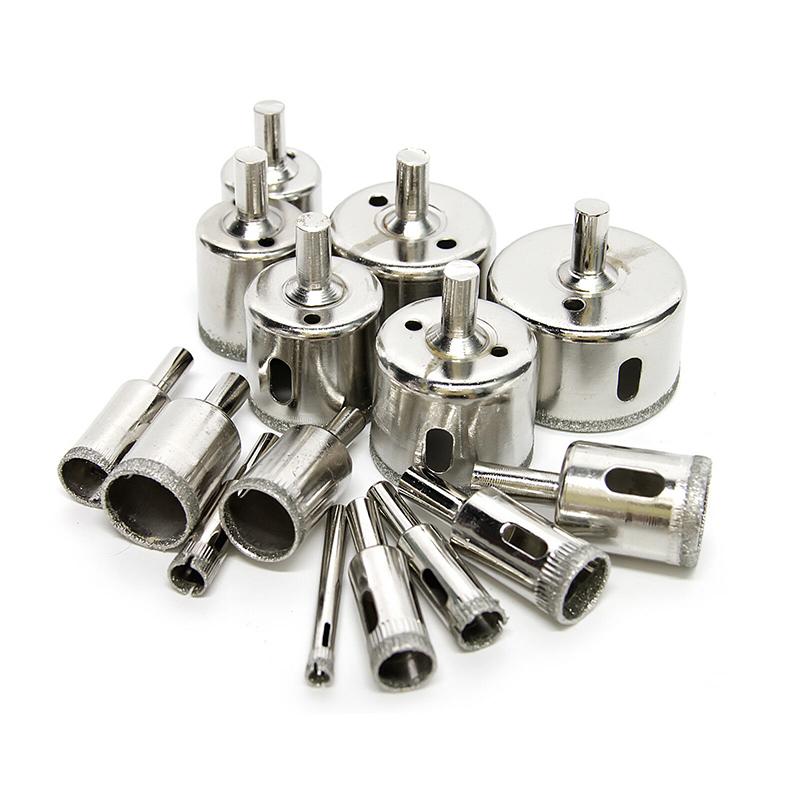 30pcs Holesaw Diamond Set Holes Saw Drill Bit Cutter Tile Glass Ceramic Marble