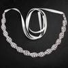 Handmade Party New Rhinestone Belt Prom Bridal Wedding Sash Flower Belts For Women Accessories Gift For Friends