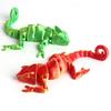 Stampa 3D Lucertola Camaleonte Giocattolo Animale di Simulazione Lucertola Colore Degradato Articolazioni Mobili Giocattoli Regalo per Bambini Decorazione per la Casa