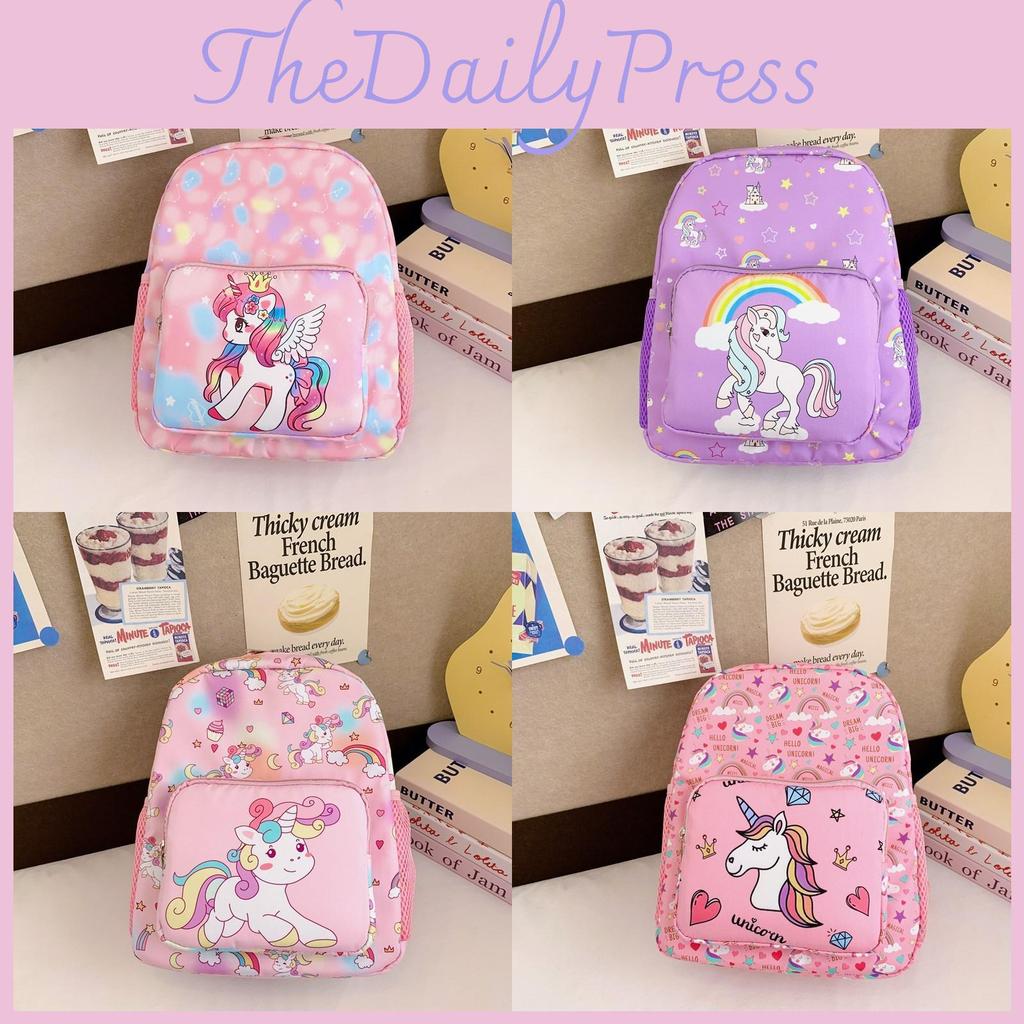 Trendy Design Basic Kids Backpack In Soft Colors Ideal For School And Everyday Use