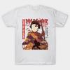 Asian Size Cotton Unisex Tshirt Print T-shirt Demon Hunter Anime T-shirt No-Cut Print Regular Fit