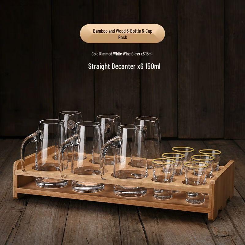 Chinesisches Kristallglas Baijiu Trinkgeschirr-Set