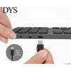 Lightweight Numeric Keypad Wireless Bluetooth-compatible Number Pad 35 Keys Silent Laptop Computer Desktop Numpad Mini Rechargeable Keyboard