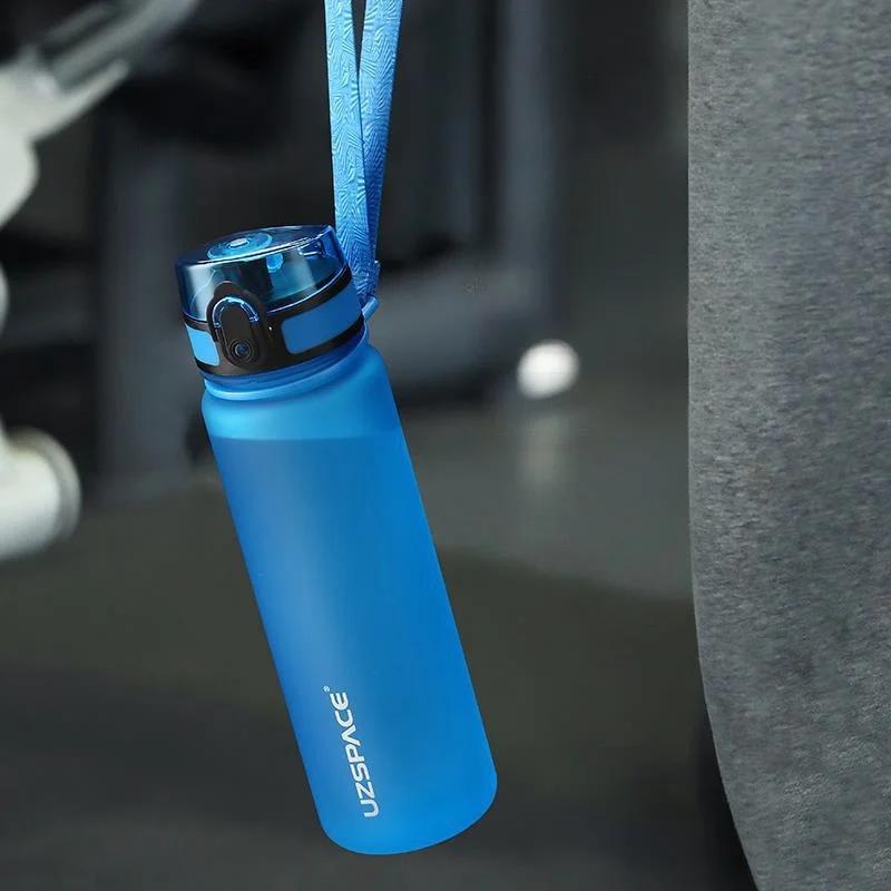 650/1000ML Portable Sport Water Bottle for Drinking Outdoor Camping Travel Leakproof Drinkware Plastic Drink Bottle BPA Free