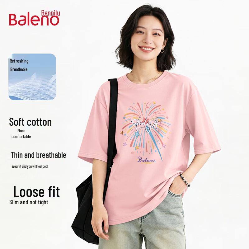 Baleno Women's Graphic Cotton Short Sleeve T-Shirt