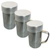 1Pcs Kitchen Tool With Handle Shaker Pepper Sugar Salt Stainless Steel Dispenser