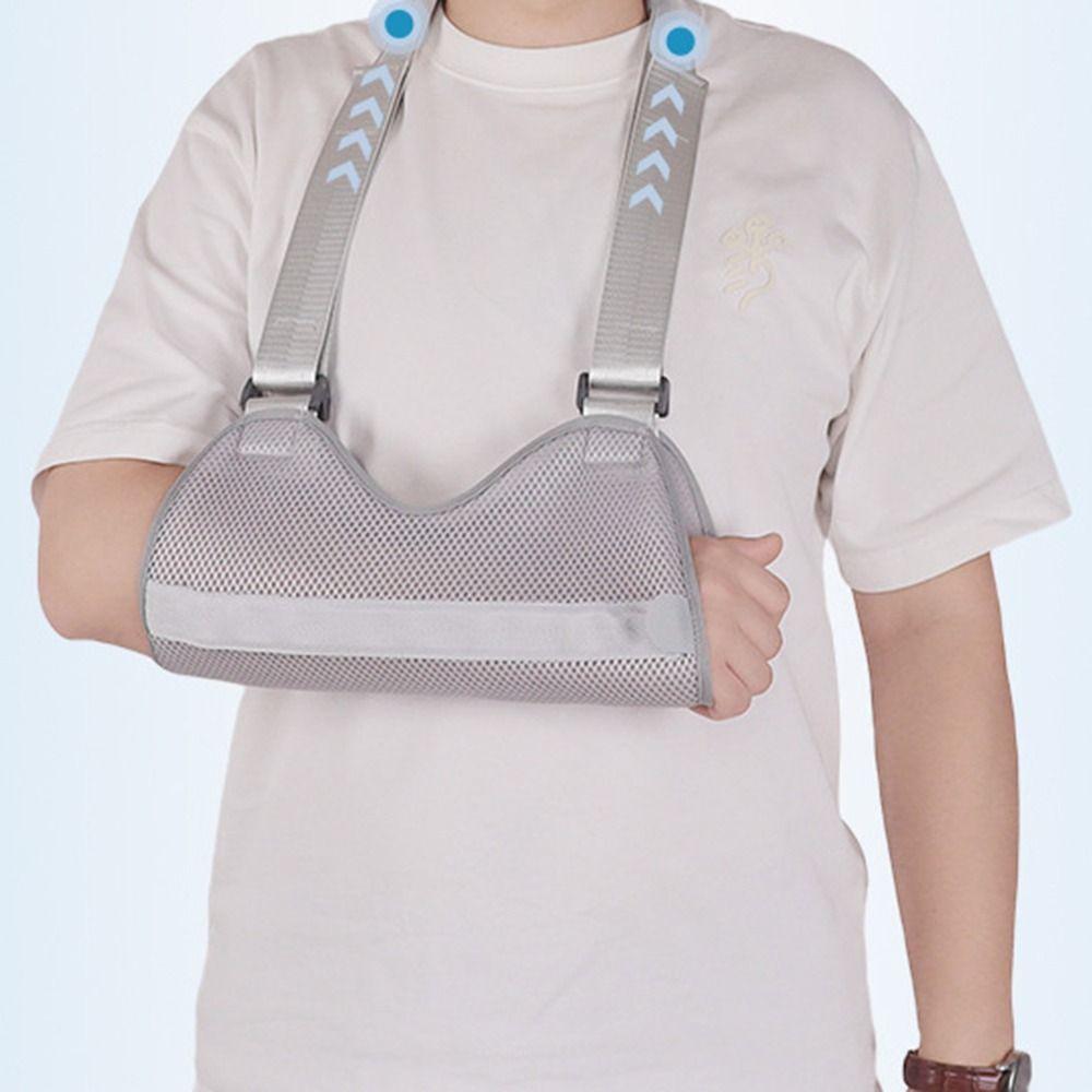 Breathable Shoulder Immobiliser Adjustable Shoulder Support Strap Shoulder Arm Sling Forearm