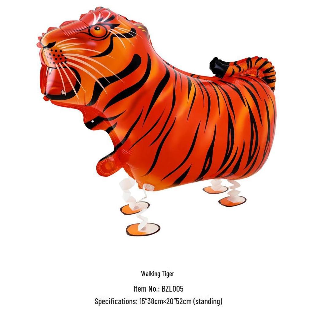 "Internet Celebrity Walking Balloons - Pig, Sheep, and Duck Designs for Night Markets"