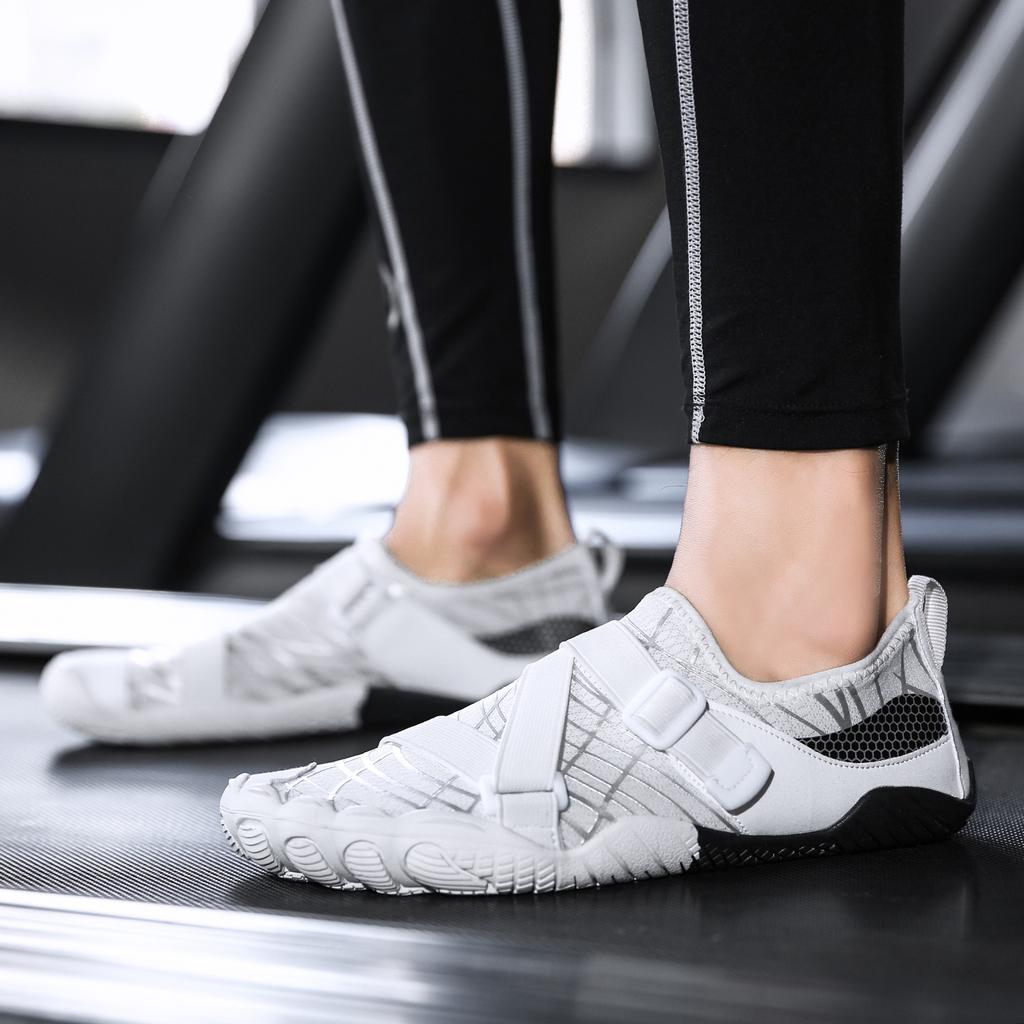 Sapatos de fitness indoor agachamento pular corda ******** sapatos absorção de choque Pilates sapatos de yoga levantamento terra sapatos de treino abrangente