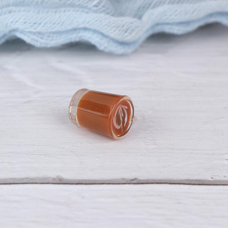 1Pc Dollhouse Miniature Accessories Decoration Mini Coffee Cup Drink Model Toy