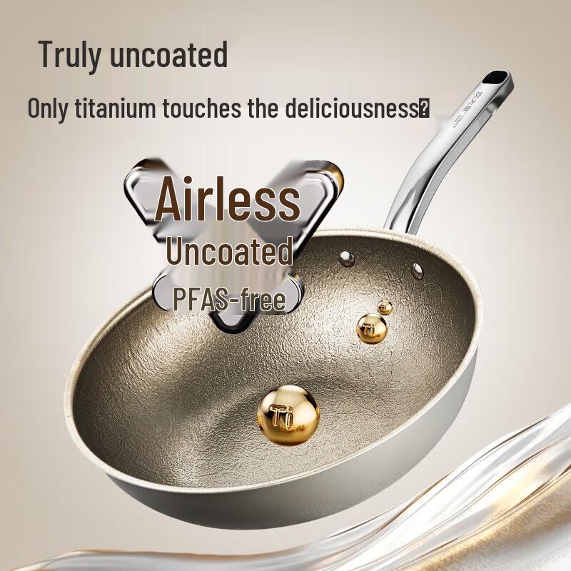 COOKER KING Pure Titanium Non-Stick Wok