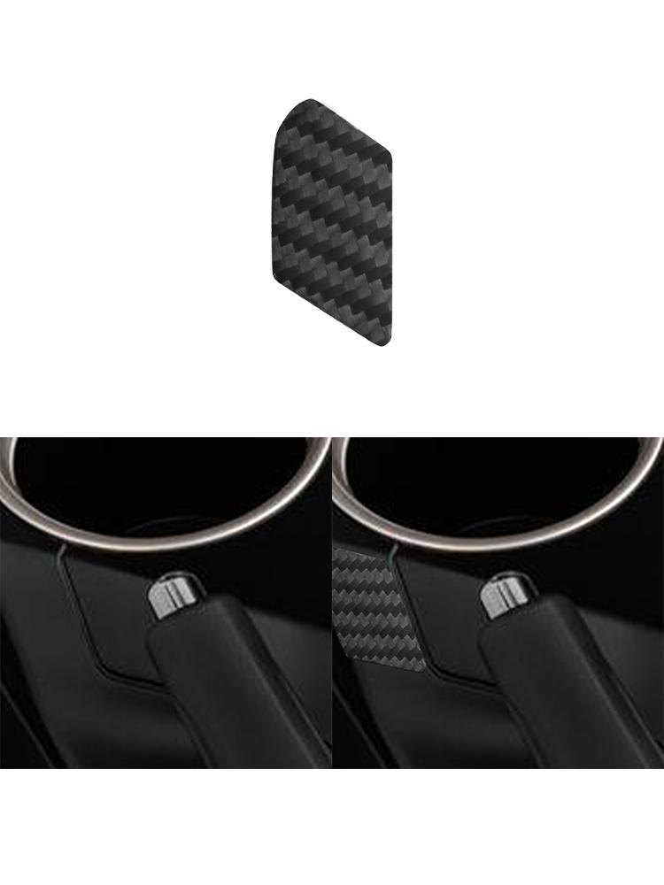 Black For Toyota RAV4 2013-2015 Car Interior Button Panel Decoration Protection Carbon Fiber Sticker Auto Styling Accessories