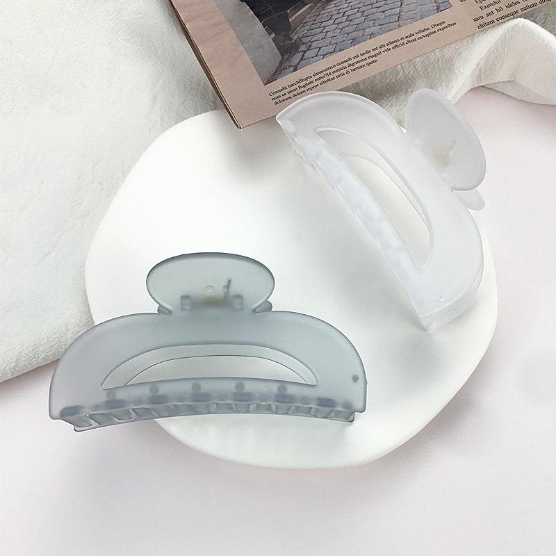 Korean Candy Color Hair Claw Clip - Summer Updo Shark Hairpin